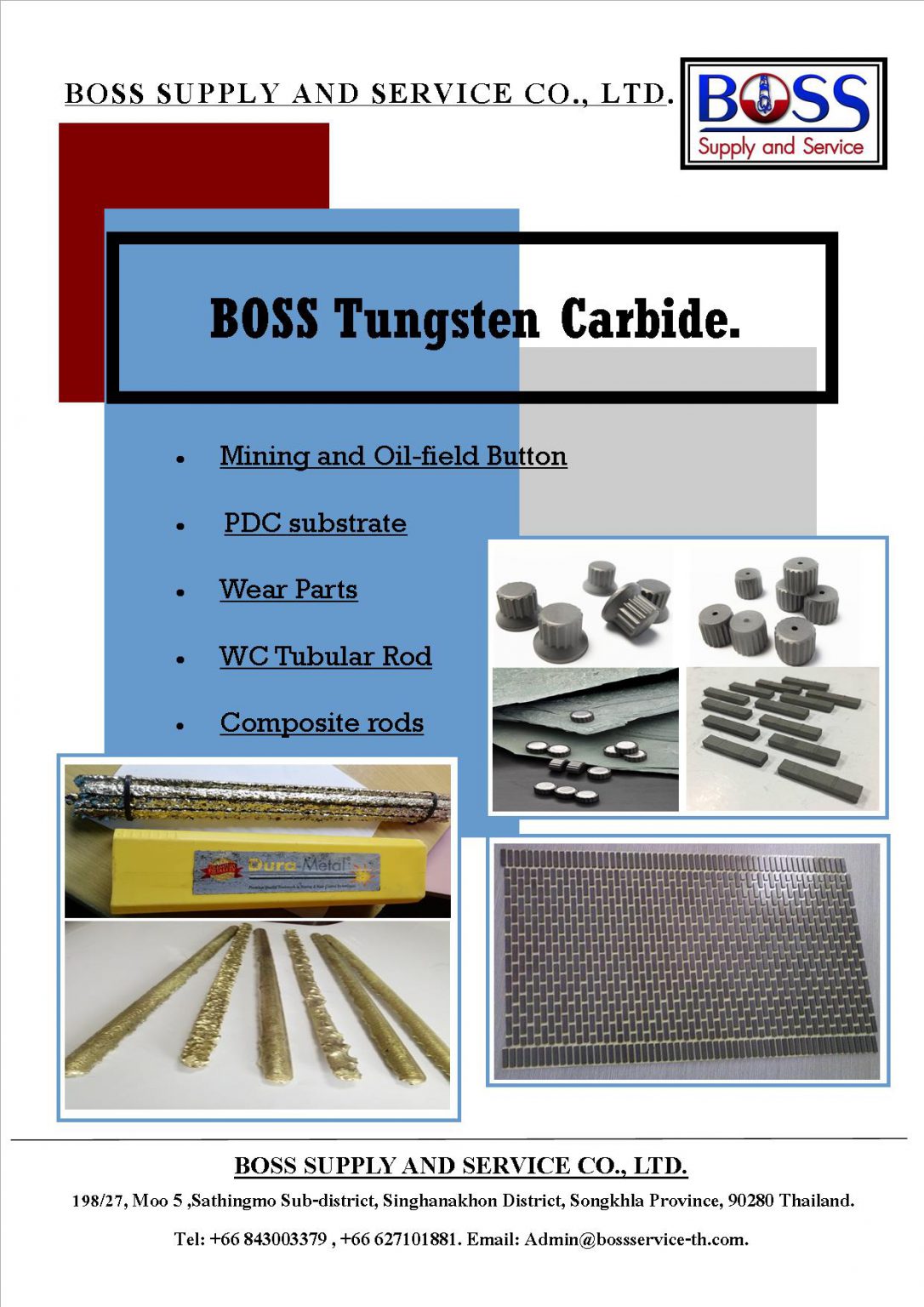 OUR SERVICES Boss Supply And Service Co Ltd   BOSS Tungsten Carbide. 1086x1536 